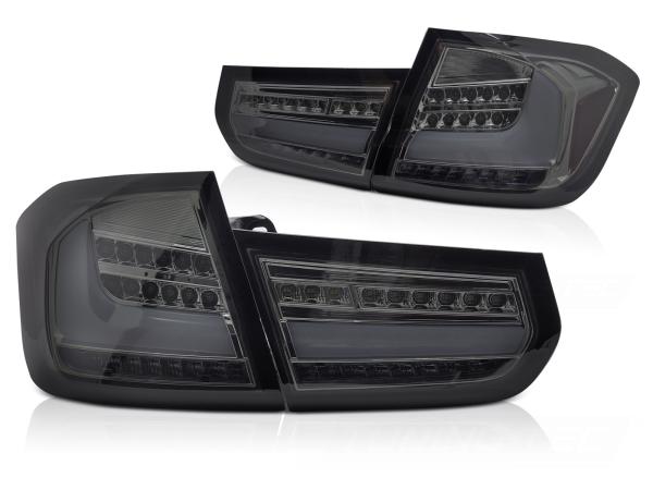 Voll LED Rückleuchten für BMW F30 Limo Bj. 11-15 Smoke dynamischer Blinker